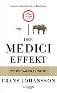 Innovationsmanagement Buch: "Der Medici Effekt - Wie Innnovation entsteht" ein gutes Buch zum Themenkomplex Innovation von Frans Johansson - Top-Literatur Buchempfehlungen Innovationsmanagement, Innovationsstrategie, innovative Geschäftsmodelle, open Innovation und inkrementelle Innovation