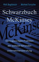 Wirtschaftsbuch: "Schwarzbuch McKinsey", Buch von Walt Bogdanich und Michael Forsythe - Manager Magazin Bestseller Wirtschaftsbuch 2022/23 - Buchtipp Januar 2023