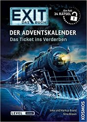 Aktuelle Buchempfehlung Jugendbuch "EXIT® Das Buch - Der Adventskalender" ein guter Jugendroman von Nina Brwon u.a. - Buchtipp Dezember 2022