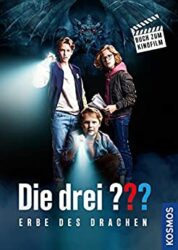 Aktuelle Buchempfehlung Jugendbuch "Die drei ??? Erbe des Drachen" ein guter Jugendroman von Kosmos - Buchtipp März 2023