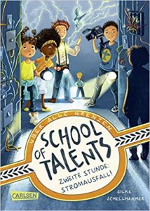 SPIEGEL-Bestseller Kinderbücher: "School of Talents - Zweite Stunde Stromausfall" ein Bestseller-Kinderbuch von Silke Schellhammer - SPIEGEL Bestsellerliste Kinderbücher 2021