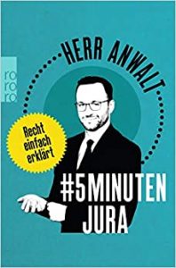 SPIEGEL Sachbuch Bestseller: "#5Minuten Jura" ein Bestseller-Sachbuch von Herr Anwalt - SPIEGEL Bestsellerliste Sachbuch Taschenbuch 2021