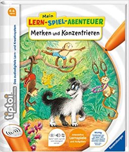 SPIEGEL-Bestseller Kinder-Sachbuch: "tiptoi® Merken und Konzentrieren" ein Bestseller-Sachbuch für Kinder von tiptoi® "Mein-Lern-Spiel-Abenteuer" von Heike Tober - SPIEGEL Bestsellerliste Kinder-Sachbücher 2021