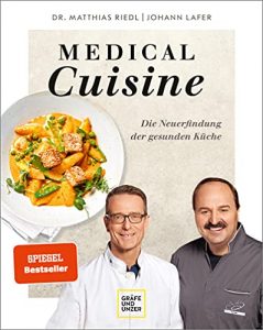 stern Buch Bestseller Sachbuch: "Medical Cuisine" ein gutes Sachbuch von Dr. Matthias Riedl und Johann Lafer - stern-Bestseller des Monats Juli 2021