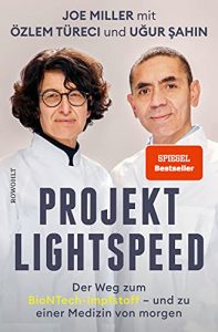 stern Buch Bestseller Sachbuch: "Projekt Lightspeed" ein gutes Sachbuch von Joe Miller, Özlem Türeci und Ugur Sahin - stern-Bestseller des Monats Oktober 2021